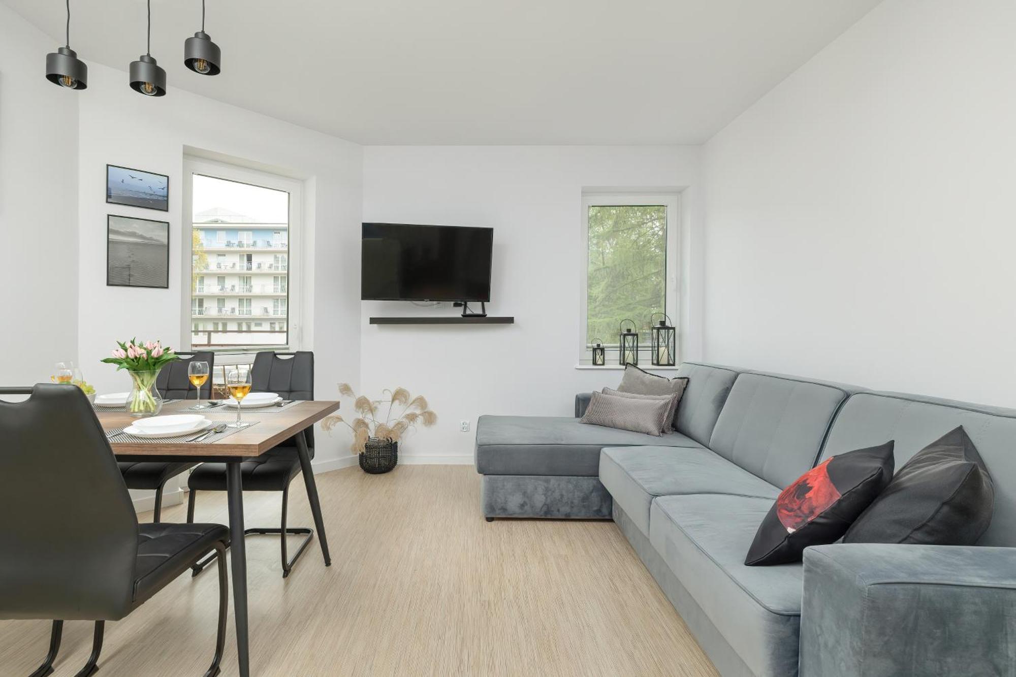 Apartamenty Morskie Oko Seaview By Rent Like Home 米兹多洛杰 外观 照片
